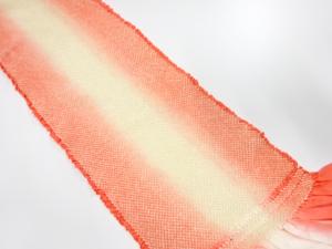 正絹　振袖用　絞り　帯揚げ